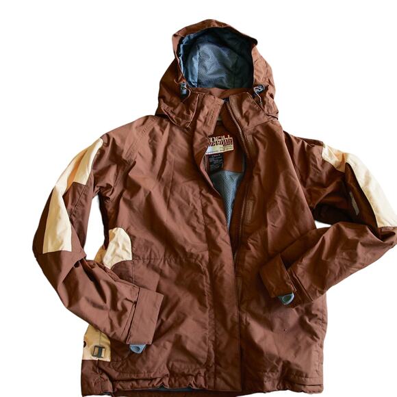 O'neill Freedom series Women's Brown puffer Ski Jacket size P/ Small - Picture 2 of 8